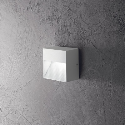 Ideal lux - Down - Lampada segnapassi da esterno a led con struttura in alluminio quadrata - 1 Lampadina G9 28W - IP44 - SKU: 11538