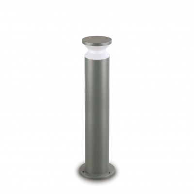 Ideal lux - Torre - Lampione da giardino con struttura in alluminio alta e diffusore in acrilico - 1 Lampadina E27 15W - IP65 - SKU: 32185