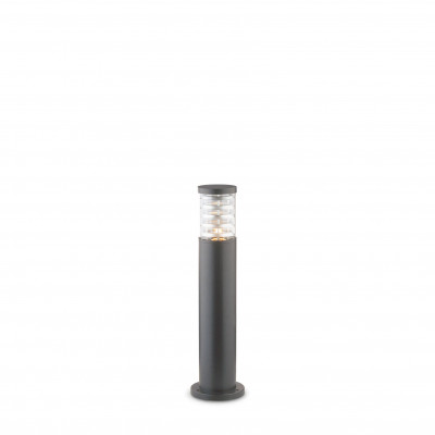 Ideal lux - Tronco - Lampione da giardino con struttura media in alluminio e diffusore in vetro - 1 Lampadina E27 42W - IP65 - SKU: 10914M