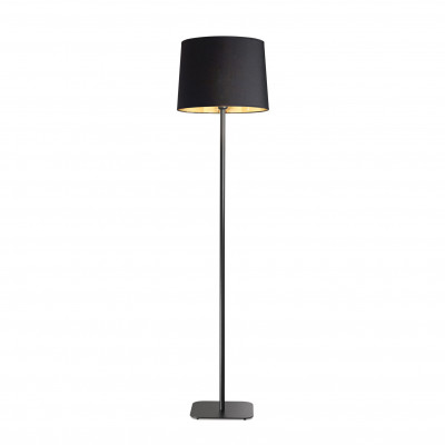 Ideal lux - Nordik - Piantana moderna con struttura in metallo e diffusore in lamina di pvc - Colore: Nero - 1 Lampadina E27 60W - IP20 - SKU: 161716
