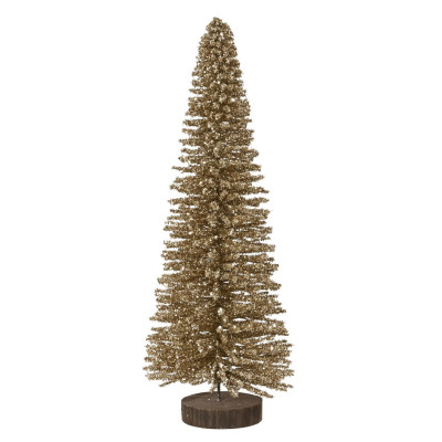  Kaemingk - Albero di natale piccolo in bambù brillante - Colore: Oro - SKU: 537433 