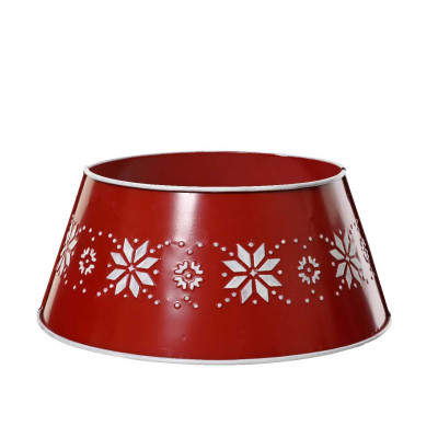  Kaemingk - Copribase per albero di natale - Colore: Rosso - SKU: 381394 