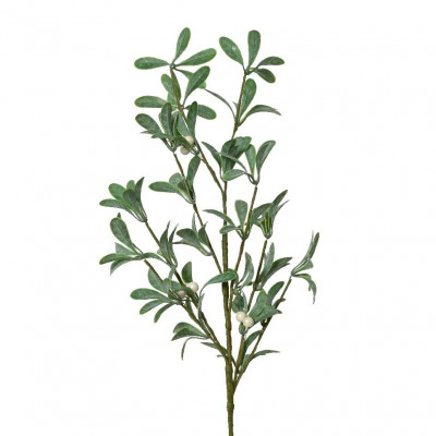  Kaemingk - Fiori di Bacche in schiuma - Colore: Verde/Bianco - SKU: 706528 