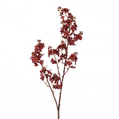  Kaemingk - Decorazione per la tavola fiore in poliestere - Colore: Bordeaux - SKU: 708134 