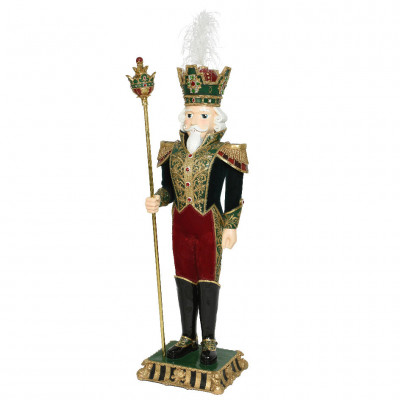  Kaemingk - Schiaccianoci in resina - Colore: Verde/Rosso - SKU: 530416 