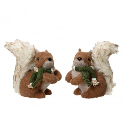  Kaemingk - Scoiattolo in schiuma floccato - Colore: Marrone - SKU: 548631 