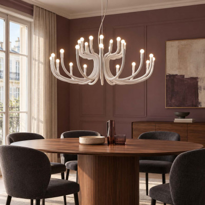 Karman Snoob Lampadario grande Colore: Bianco