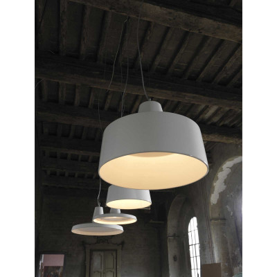 Karman - Gangster - Sospensione Alta Piccola - Colore: Bianco - 1 Lampadina E27 60W - SKU: SE644BB