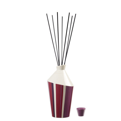  L'Oca Nera - Urban - Diffusore a bastoncini con design moderno per ambienti eleganti - Colore: Bordeaux - SKU: 1PF104 