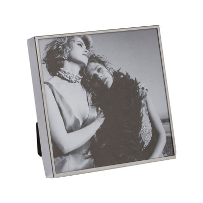 L'Oca Nera - Urban - Portafoto quadrato in acciaio dal design moderno - Foto 20x20 - SKU: 1F56