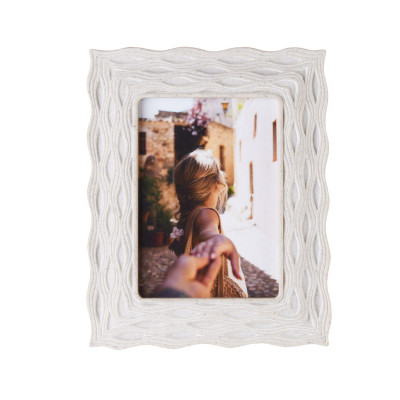 L'Oca Nera - Neo Classic - Portafoto rettangolare grande in resina dal design moderno - Foto 13x18 - SKU: 1F206