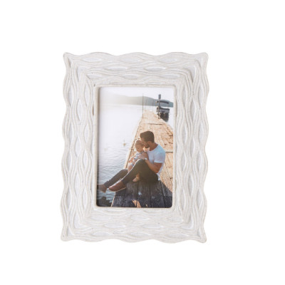 L'Oca Nera - Neo Classic - Portafoto rettangolare piccolo in resina dal design moderno - Foto 10x15 - SKU: 1F205