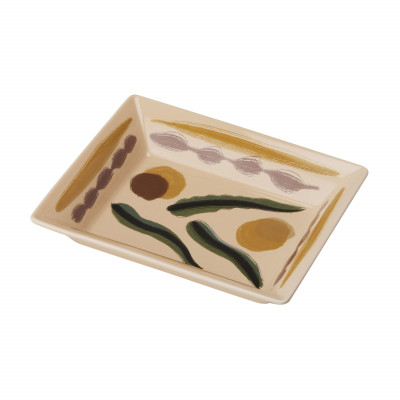  L'Oca Nera - Ethno Chic - Svuotatasche quadrato in porcellana dal design moderno Atacama - SKU: 1M260 