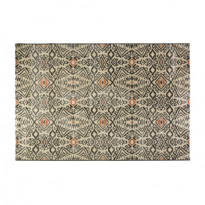 L'Oca Nera - Ethno Chic - Tappeto in tessuto con decoro a rilievo 160x230 - SKU: 1H133