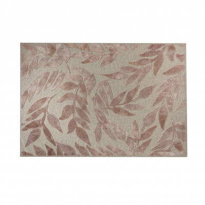 L'Oca Nera - Modern Country - Tappeto in tessuto con decoro a rilievo 160x230 - Colore: Rosa - SKU: 1H161