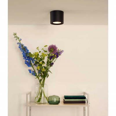 Lucide - Fedler - Faretto con struttura in alluminio e LED dimmerabile dal design minimal - 1 Lampadina GU10 12W - Lumen 820 - Gradi Kelvin 3000k Luce Calda - IP20 - SKU: 09921/12/