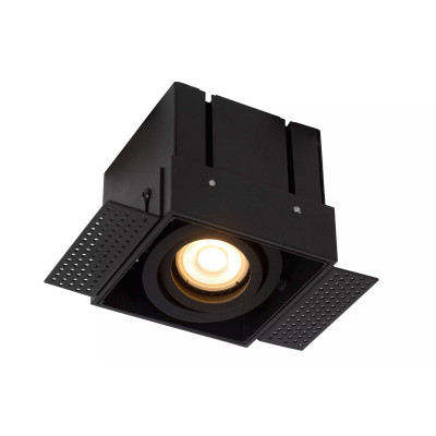 Lucide - Trimless - Faretto da incasso con struttura in alluminio dal design moderno - 1 Lampadina GU10 50W - IP20 - SKU: 09925/01/