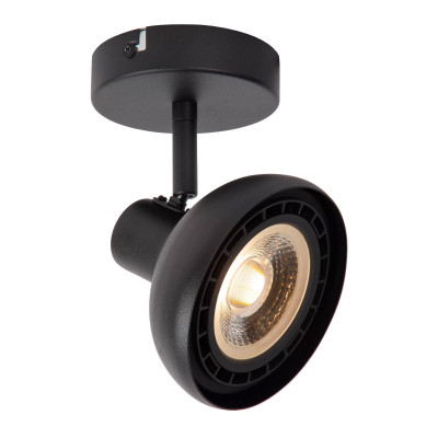 Lucide - Sensas - Faretto da soffitto dal design moderno in acciaio con diffusore orientabile - 1 Lampadina GU10 12W - IP20 - SKU: 30997/01/