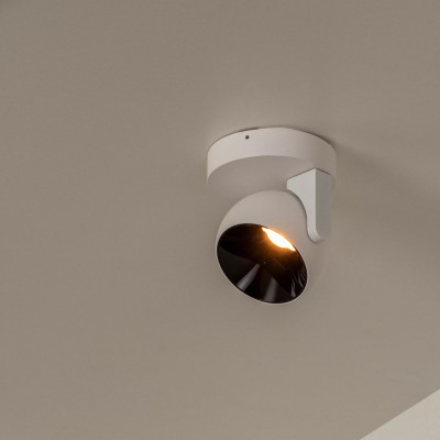 Lucide - Esfera - Faretto da soffitto in alluminio con LED dimmerabile e orientabile - Colore: Bianco - 1 Lampadina Led Integrato 11W - Lumen 920 - Gradi Kelvin 2700k Luce Calda - IP20 - SKU: 23974/09/31