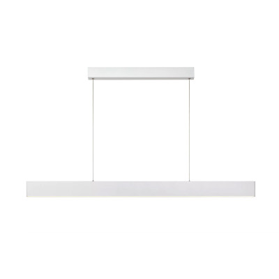 Lucide Raya LED Lampada a sospensione a LED lineare con struttura in metallo dal design moderno Colore: Bianco