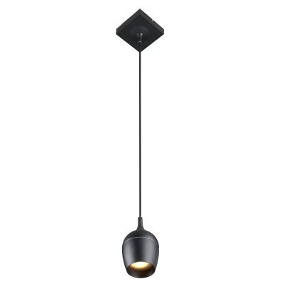 Lucide - Preston - Lampada a sospensione bagno con struttura in allumino dal design moderno - 1 Lampadina GU10 50W - IP44 - SKU: 09437/01/