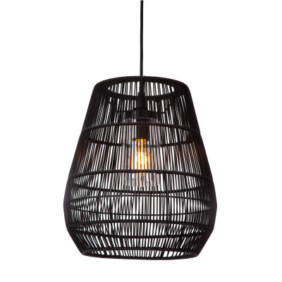 Lucide Nerida Lampada a sospensione da esterno dallo stile rustico e moderno Colore: Nero
