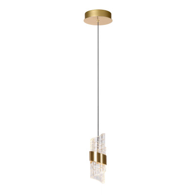 Lucide - Kligande - Lampada a sospensione moderna a LED con diffusore in acrilico - 1 Lampadina Led Integrato 9W - Lumen 700 - Gradi Kelvin 2700k Luce Calda - IP20 - SKU: 13496/07/