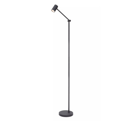 Lucide - Tipik - Lampada da lettura da terra design moderno ricaricabile con LED dimmerabile - 1 Lampadina Led Integrato 3W - Lumen 240 - Gradi Kelvin 2700k Luce Calda - IP20 - SKU: 36722/03/