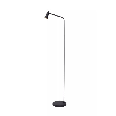 Lucide - Stirling - Lampada da lettura da terra ricaricabile dal design moderno con LED dimmerabile - 1 Lampadina Led Integrato 3W - Lumen 230 - Gradi Kelvin 2700k Luce Calda - IP20 - SKU: 36720/03/