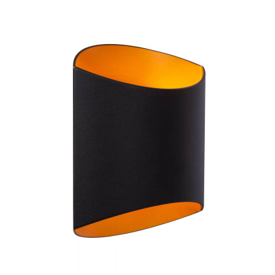 Lucide - Diletta - Lampada da parete in alluminio dal design moderno ed elegante - Colore: Nero - 1 Lampadina - G9 - 40W - IP20 - SKU: 09240/01/30
