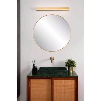 Lucide - Alexa - Lampada da parete piccola per bagno a LED dal design minimalista - 1 Lampadina Led Integrato 8W - Lumen 800 - Gradi Kelvin 3000k Luce Calda - IP44 - SKU: 04210/08/
