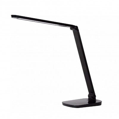 Lucide - Vario LED - Lampada da scrivania a led dimmerabile con struttura in metallo orientabile - Colore: Nero - 1 Lampadina - Led Integrato - 8W - Lumen 400 - Gradi Kelvin 3000k Luce Calda - 20 - SKU: 24656/10/30