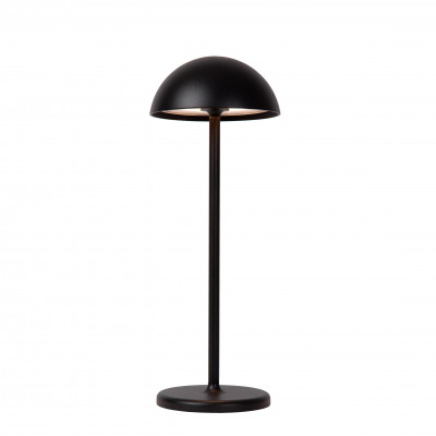 Lucide Joy Lampada da tavolo a led ricaricabile da esterno dal design moderno Colore: Nero