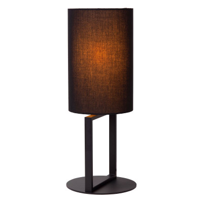  Lucide - Herman - Lampada da tavolo di design con struttura in acciaio e diffusore in tessuto - 1 Lampadina E27 40W - IP20 - SKU: 30562/81/ 