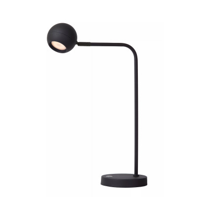  Lucide - Comet - Lampada da tavolo ricaricabile con diffusore a LED dimmerabile orientabile - 1 Lampadina Led Integrato 3W - Lumen 240 - Gradi Kelvin 2700k Luce Calda - IP20 - SKU: 36621/03/ 