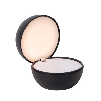  Lucide - Clipper - Lampada da tavolo ricaricabile da esterni con diffusore a LED - 1 Lampadina Led Integrato 2W - Lumen 147 - Gradi Kelvin 2700k Luce Calda - IP20 - SKU: 27505/02/ 