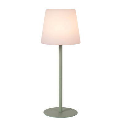 Lucide Tyon Lampada da tavolo ricaricabile per esterni a LED dimmerabile Colore: Verde