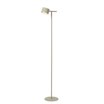Lucide Gian Lampada da terra da lettura con diffusore a LED dimmerabile Colore: Tortora
