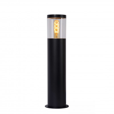 Lucide Fedor Paletto luce per esterni con struttura in acciaio dal design moderno Colore: Nero