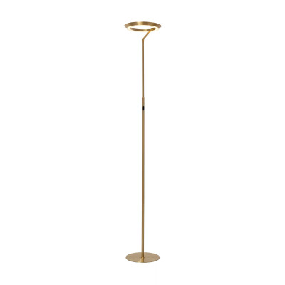 Lucide Celeste Piantana in metallo dal design moderno con diffusore a led dimmerabile Colore: Oro