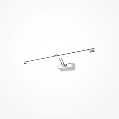 Maytoni - Fino - Applique a LED per luce da esposizione con struttura in metallo cromato - 1 Lampadina Led Integrato 16W - Lumen 1200 - Gradi Kelvin 3000k Luce Calda - IP20 - SKU: MIR003WL-L16CH