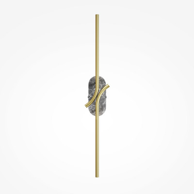 Maytoni - Renaissance - Applique a muro a LED con struttura in metallo dal design moderno - Colore: Marmo Bianco - 1 Lampadina - Led Integrato - 6W - Lumen 170 - Gradi Kelvin 3000k Luce Calda - IP20 - SKU: MOD256WL-L5BS3K2