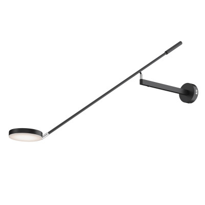 Maytoni - Fad - Applique da parete a LED con struttura in metallo orientabile dal design moderno - Colore: Nero - 1 Lampadina Led Integrato 6W - Lumen 380 - Gradi Kelvin 3000k Luce Calda - IP 20 - SKU: MOD070WL-L6B3K