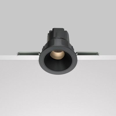 Maytoni - Wise - Faretto a incasso con diffusore a LED e struttura in alluminio - 1 Lampadina Led Integrato 7W - Lumen 390 - Gradi Kelvin 3000k Luce Calda - IP20 - SKU: DL057-7W3K
