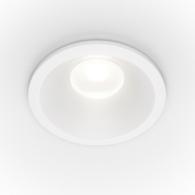 Maytoni - Zoom - Faretto a LED dimmerabile da incasso in alluminio rotondo dal design moderno - 1 Lampadina Led Integrato 6W - Lumen 390 - Gradi Kelvin 4000k Luce Naturale - IP65 - SKU: DL034-01-06W4K-D