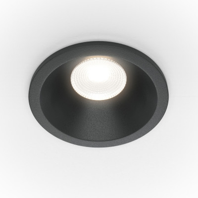 Maytoni - Zoom - Faretto a LED dimmerabile da incasso in alluminio rotondo dal design moderno - 1 Lampadina Led Integrato 6W - Lumen 420 - Gradi Kelvin 3000k Luce Calda - IP 65 - SKU: DL034-01-06W3K-D