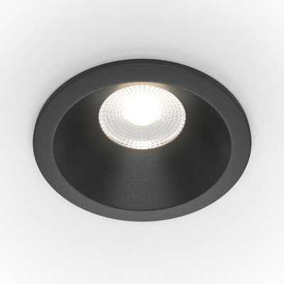 Maytoni - Zoom - Faretto a LED dimmerabile da incasso in alluminio rotondo dal design moderno - 1 Lampadina Led Integrato 12W - Lumen 890 - Gradi Kelvin 3000k Luce Calda - IP 65 - SKU: DL034-L12W3K-D