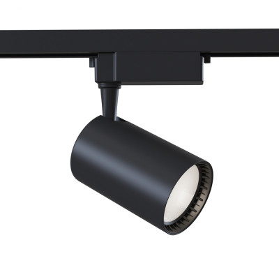 Maytoni - Vuoro - Faretto a led moderno in alluminio per sistema a binario - 1 Lampadina Led Integrato 26W - Lumen 2700 - Gradi Kelvin 3000k Luce Calda - IP 20 - SKU: TR003-1-26W3K-S