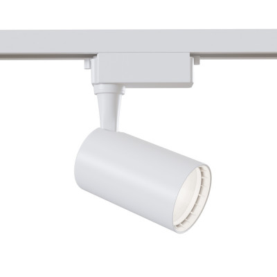 Maytoni - Vuoro - Faretto a led moderno in alluminio per sistema a binario - 1 Lampadina Led Integrato 6W - Lumen 450 - Gradi Kelvin 3000k Luce Calda - IP 20 - SKU: TR003-1-6W3K-S