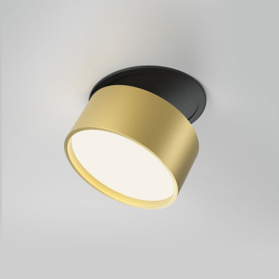Maytoni - Onda - Faretto da incasso a led dimmerabile con diffusore orientabile - 1 Lampadina Led Integrato 12W - Lumen 620 - Gradi Kelvin 2200k-4000k - IP20 - SKU: DL024-12W-DTW